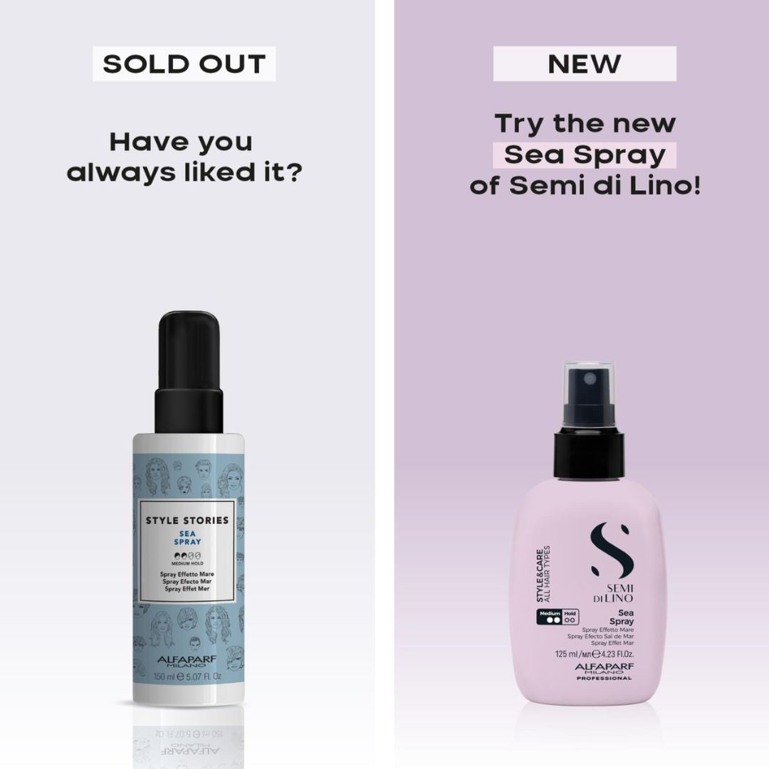 Alfaparf Milano Semi Di Lino Style & Care Sea Spray 125ml