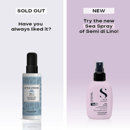 Alfaparf Milano Semi Di Lino Style & Care Sea Spray 125ml