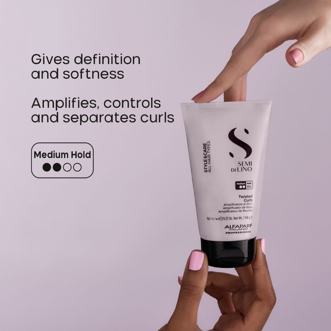 Alfaparf Milano Semi Di Lino Style & Care Twisted Curls 150ml