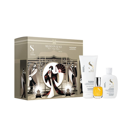 Alfaparf Milano Semi Di Lino Diamond Illuminating Trio Pack