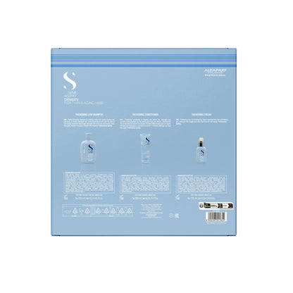 Alfaparf Milano Semi Di Lino Density Thickening Trio Pack