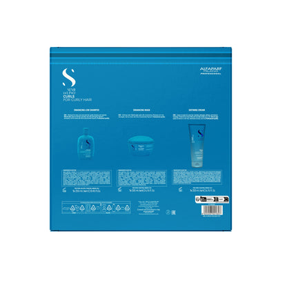Alfaparf Milano Semi Di Lino Curl Enhancing Trio Pack