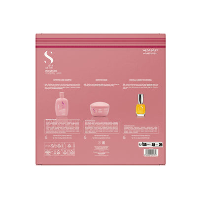 Alfaparf Milano Semi Di Lino Moisture Nutritive Trio Pack