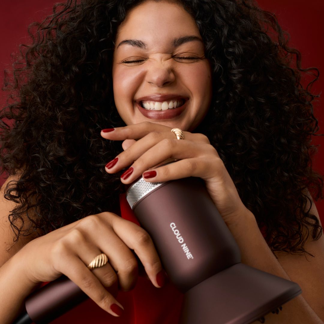 CLOUD NINE Dark Burgundy Collection The Airshot Dryer Pro