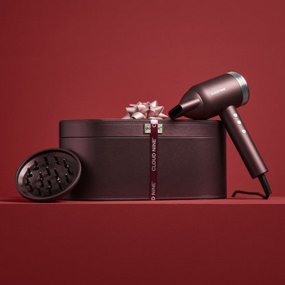 CLOUD NINE Dark Burgundy Collection The Airshot Dryer Pro