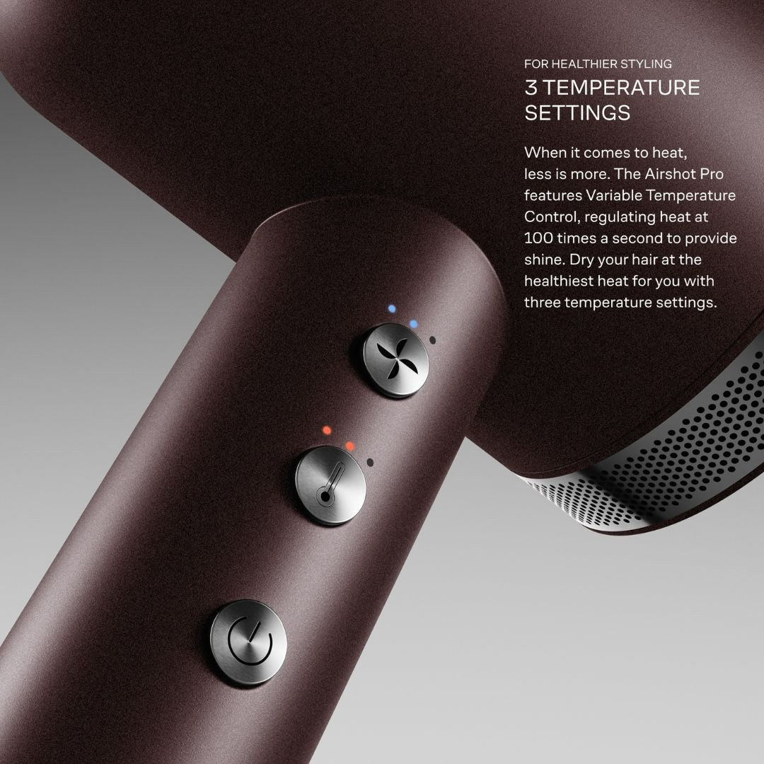 CLOUD NINE Dark Burgundy Collection The Airshot Dryer Pro