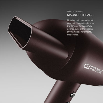 CLOUD NINE Dark Burgundy Collection The Airshot Dryer Pro