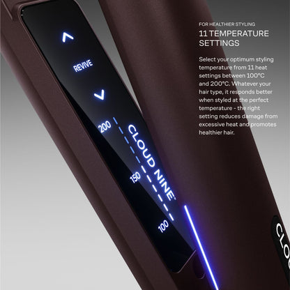 CLOUD NINE Dark Burgundy Collection The Original Iron