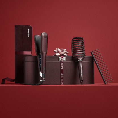 CLOUD NINE Dark Burgundy Collection The Wide Iron