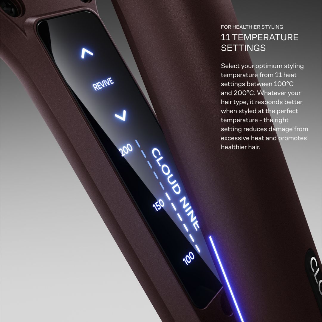 CLOUD NINE Dark Burgundy Collection The Wide Iron