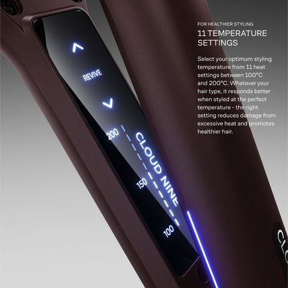 CLOUD NINE Dark Burgundy Collection The Wide Iron