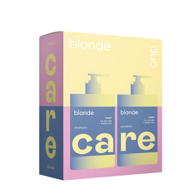 Care Blonde Shampoo & Conditioner 500ml Duo Pack