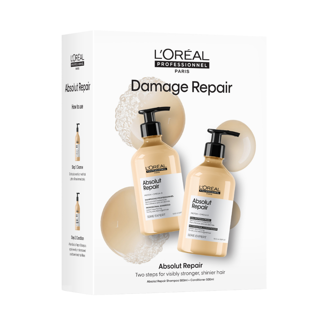 L'Oreal Professionnel Serie Expert Absolut Repair 500ml Duo Pack