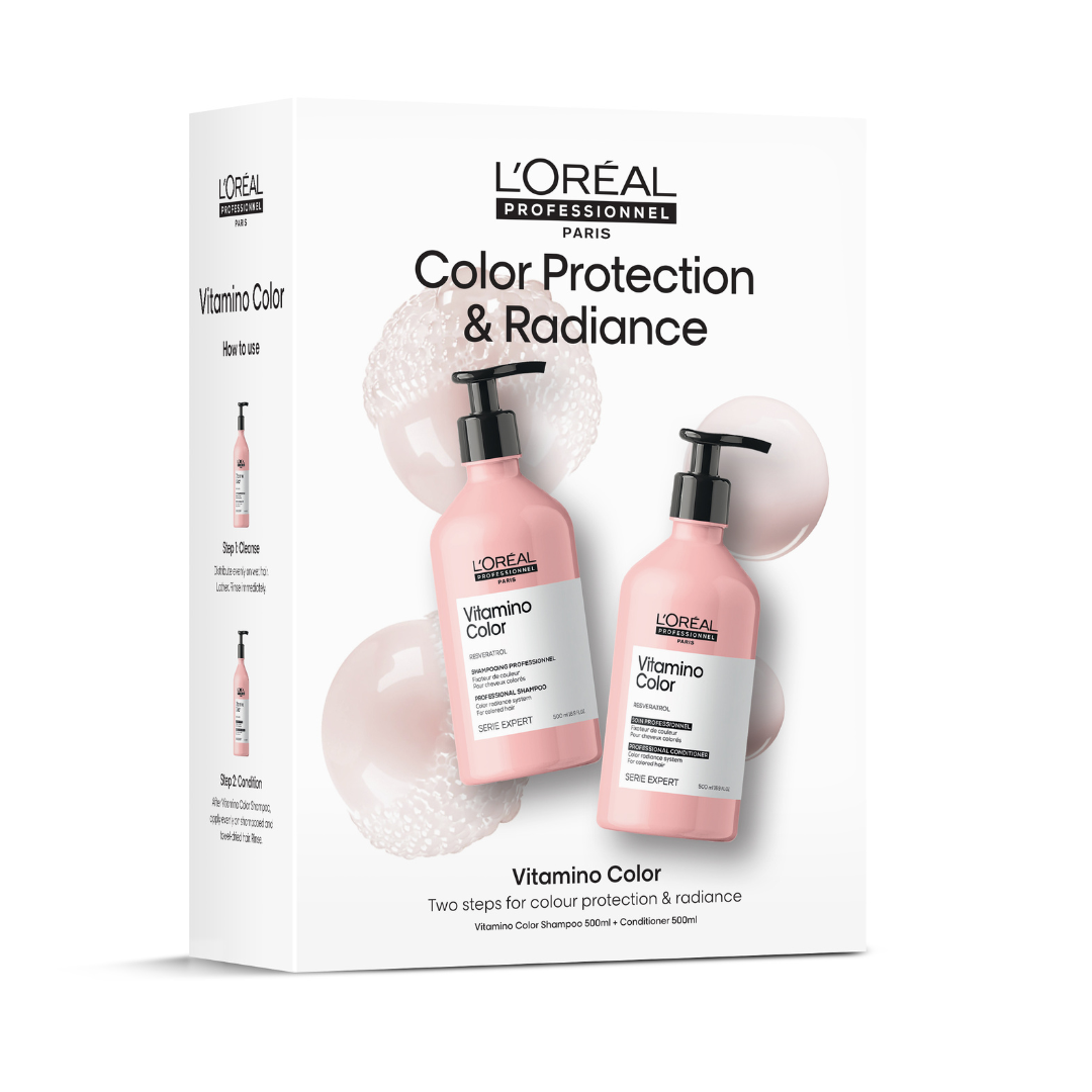 L'Oreal Professionnel Serie Expert Vitamino Color 500ml Duo Pack