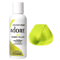 Adore Semi Permanent Hair Colour Cosmic Yellow 161 118ml - Price Attack