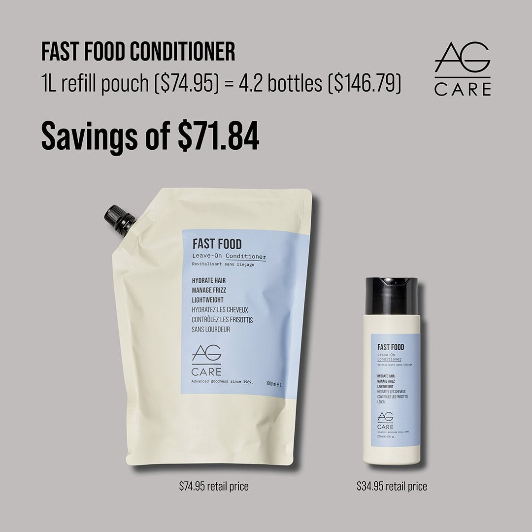 AG Care Fast Food Leave-On Conditioner 1L | Price Attack