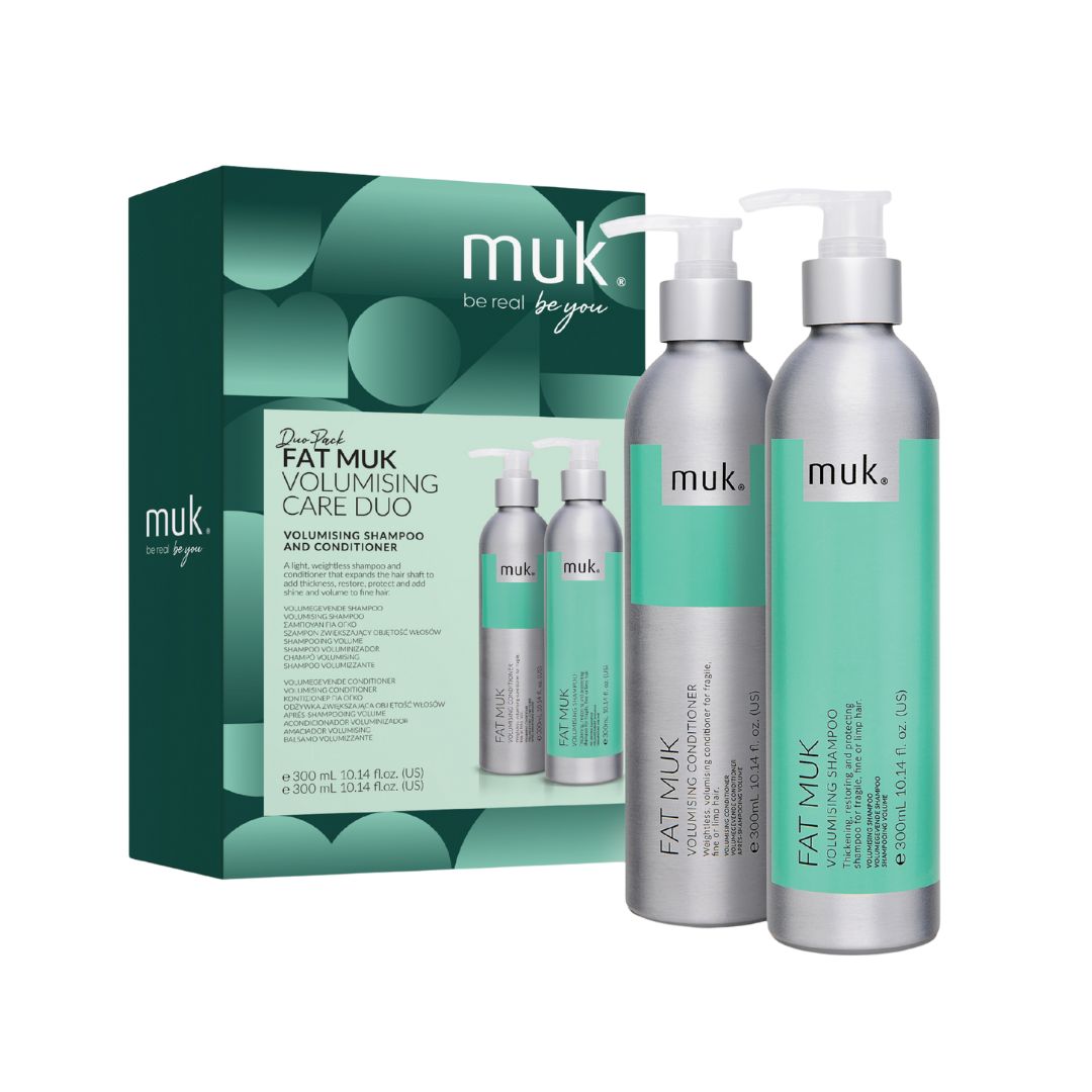 Fat muk Volumising Shampoo & Conditioner 300ml 
