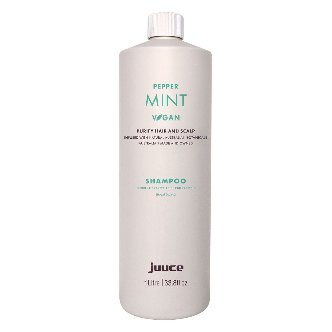 Juuce Hyaluronic Hydrate shampoo bottle on a white background