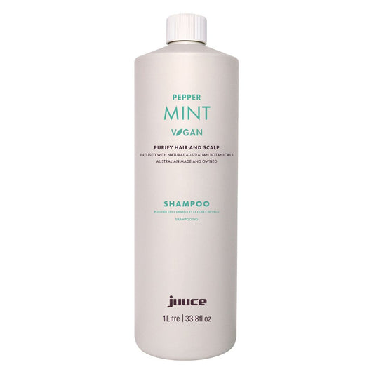 Juuce Hyaluronic Hydrate shampoo bottle on a white background