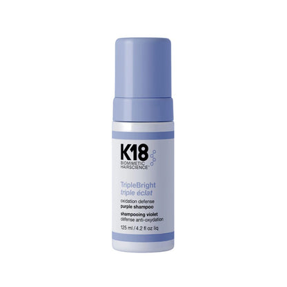 K18 hair care product bottle on a white background