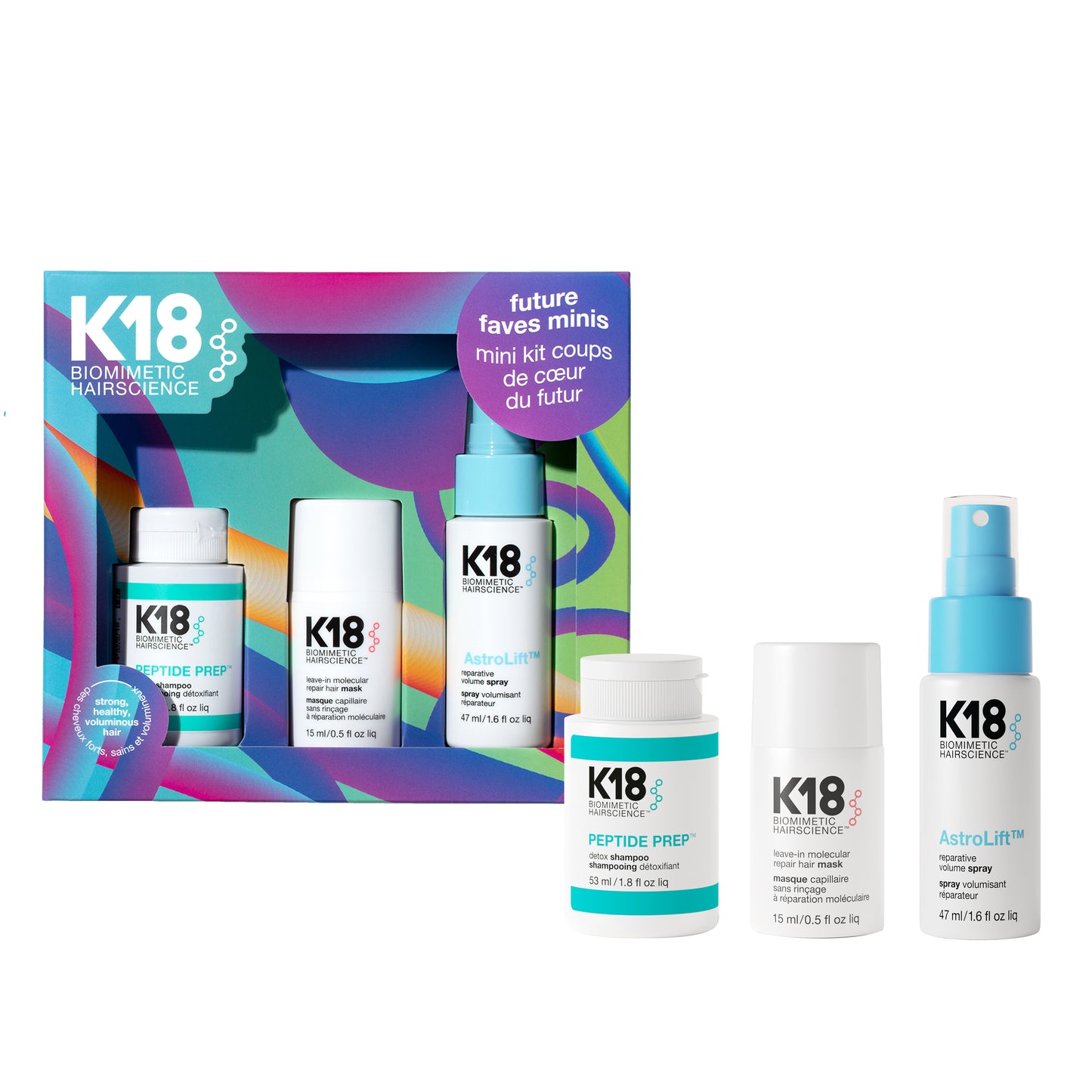 K18 Future Faves Minis Travel Trio Pack