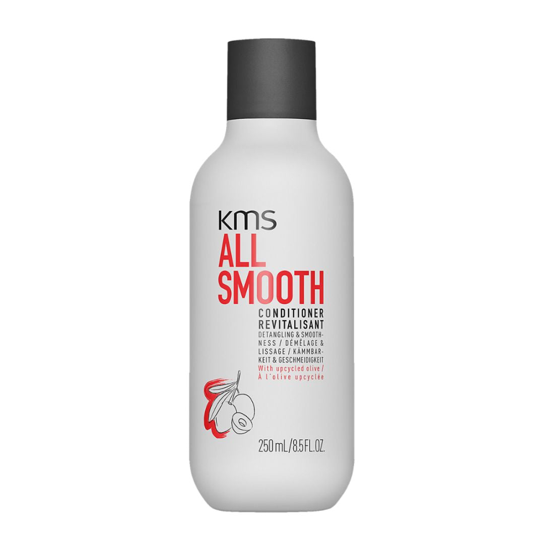 KMS All Smooth conditioner bottle on a white background