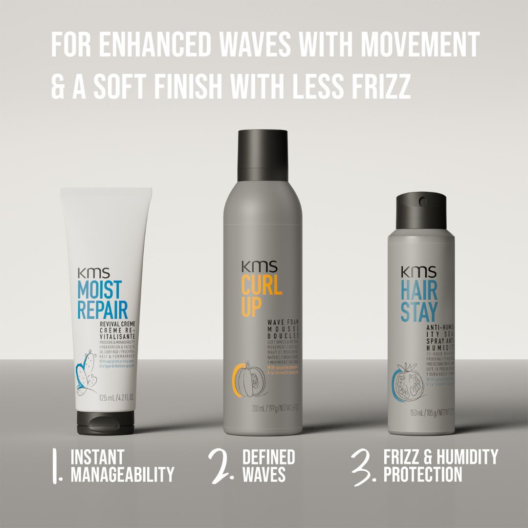 KMS Curlup Wave Foam 200ml