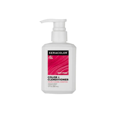 Keracolor Color Clenditioner Colour Shampoo Hot Pink 355ml