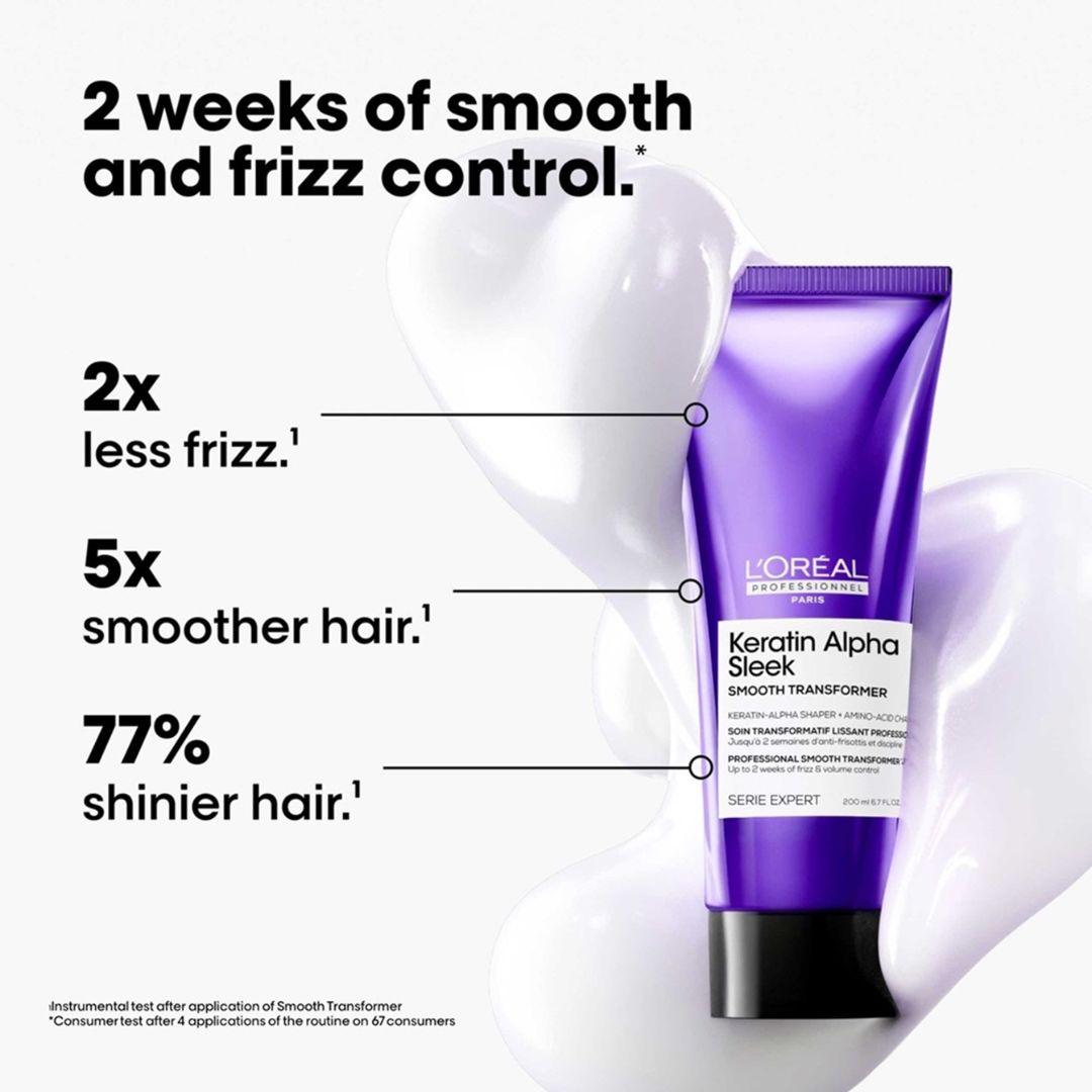 L'Oreal Professionnel Keratin Alpha Sleek Progressive Treatment 200ml
