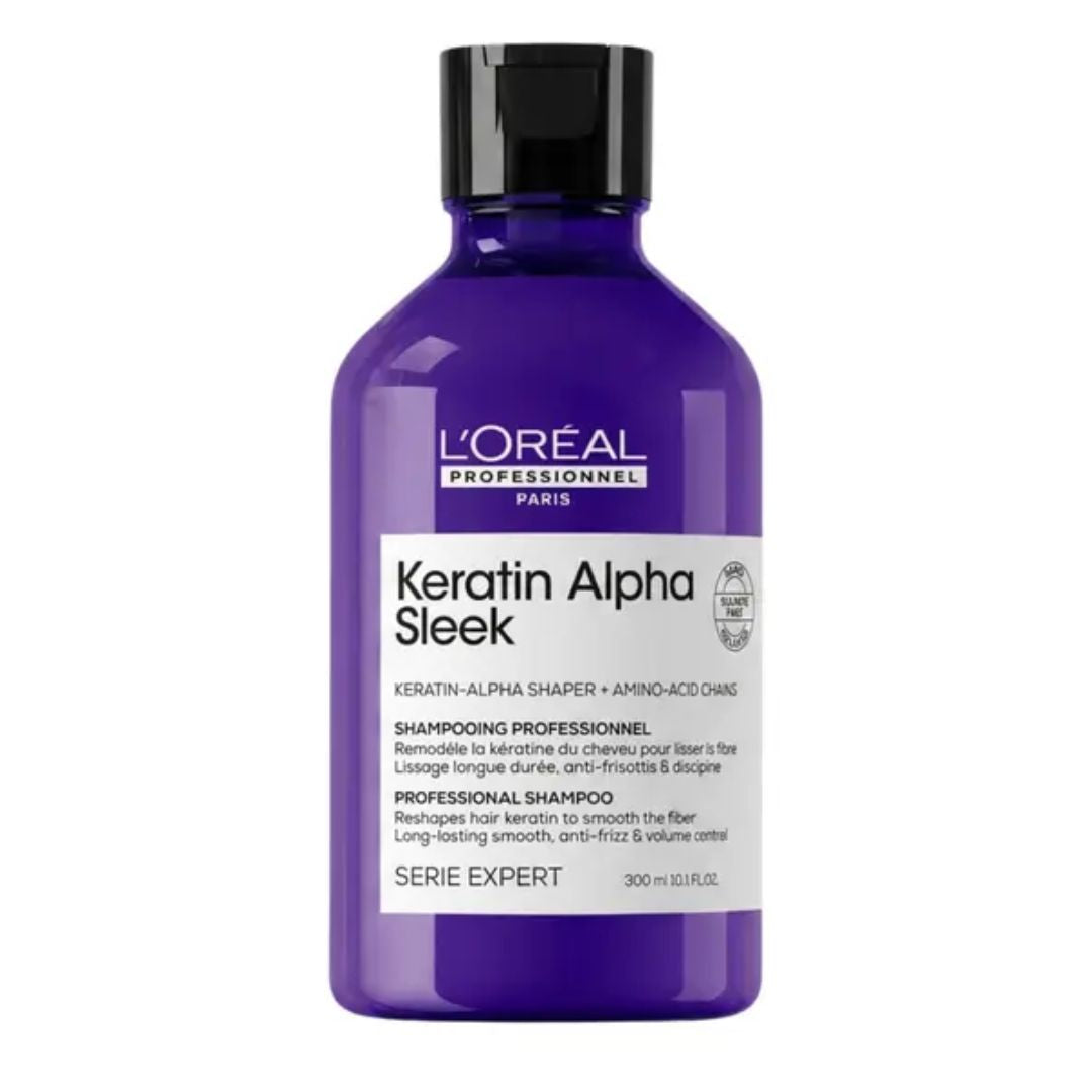 L'Oreal Professionnel Keratin Alpha Sleek Shampoo 300ml