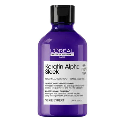 L'Oreal Professionnel Keratin Alpha Sleek Shampoo 300ml