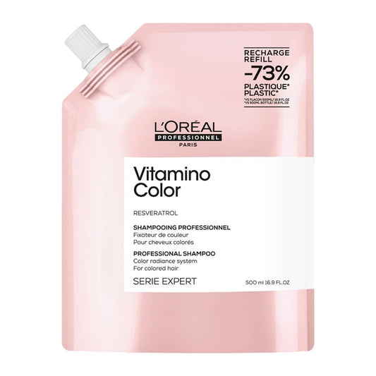L'Oreal Professionnel Serie Expert Vitamino Color Shampoo Refill Pouch 500ml