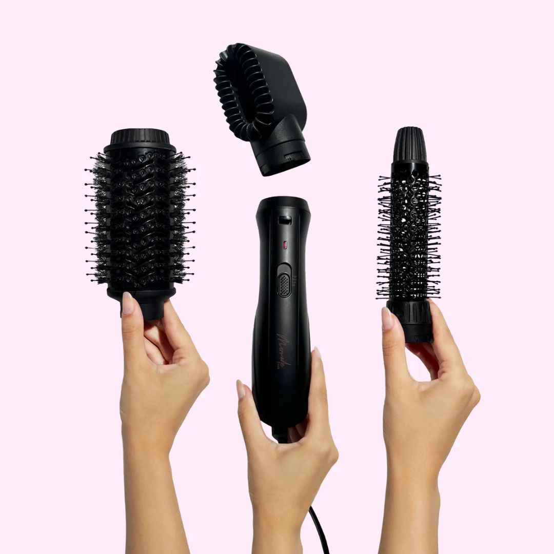 Mermade Hair Interchangeable Blow Dry Brush Black