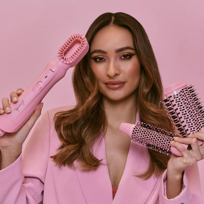 Mermade Hair Interchangeable Blow Dry Brush Pink