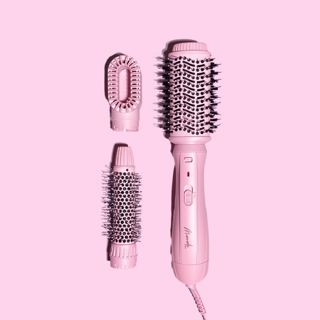 Mermade Hair Interchangeable Blow Dry Brush Pink