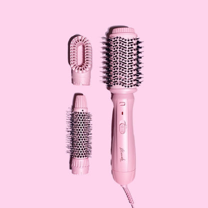 Mermade Hair Interchangeable Blow Dry Brush Pink