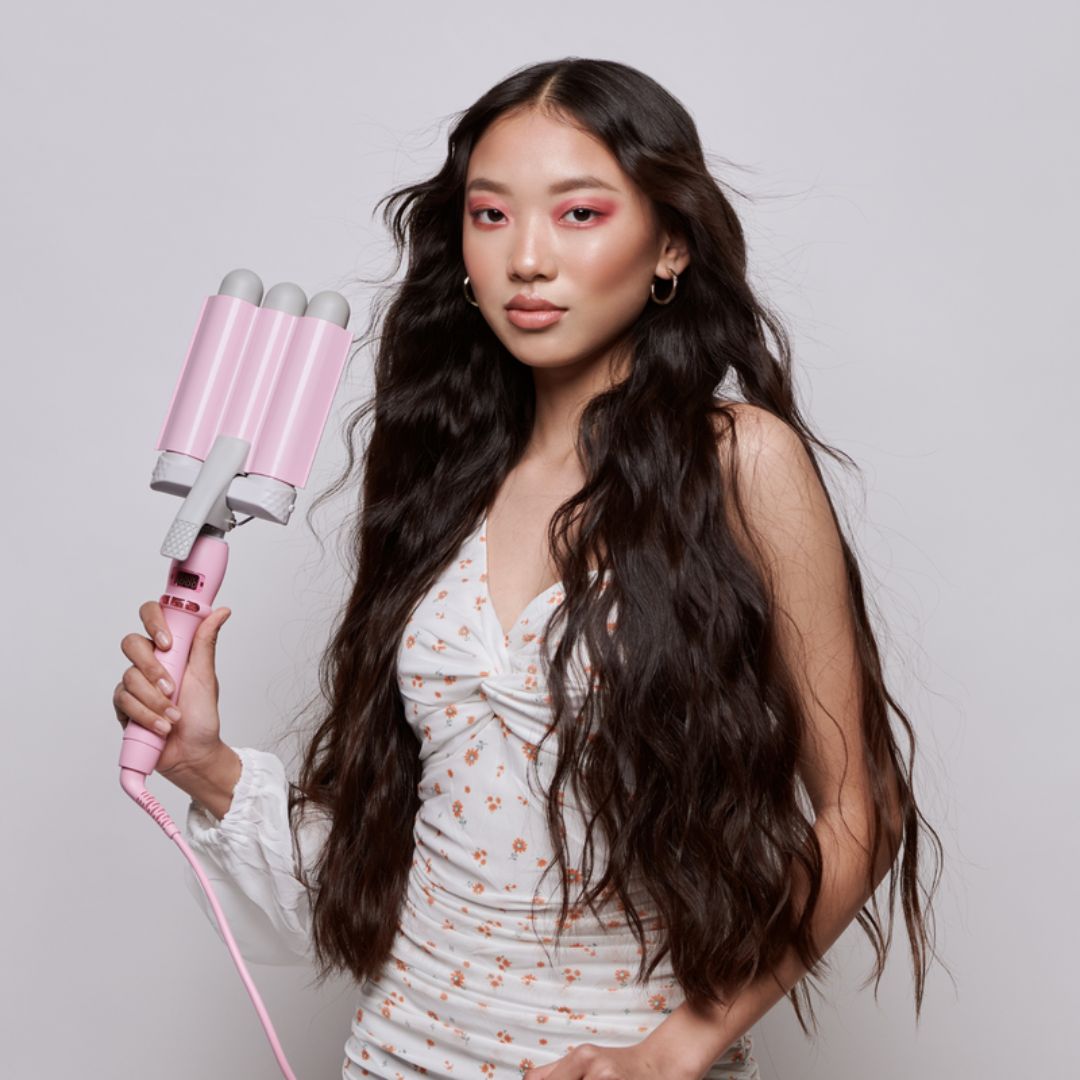Mermade Hair Pro Waver 32mm Pink