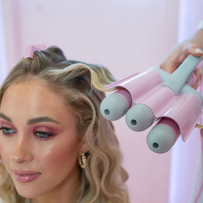 Mermade Hair Pro Waver 32mm Pink