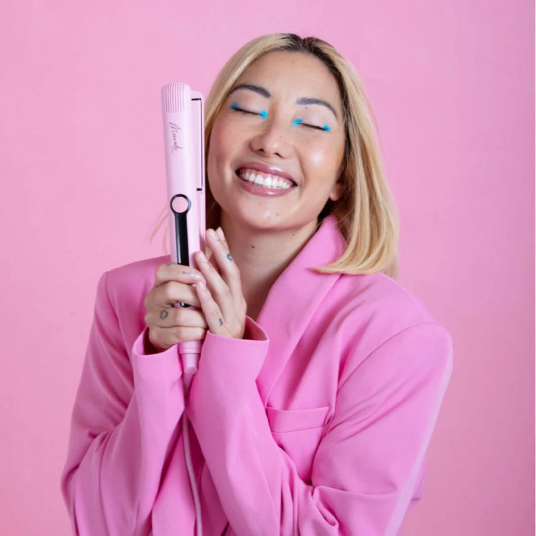 Mermade Hair Straightener 28mm Pink