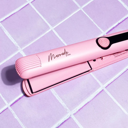 Mermade Hair Straightener 28mm Pink