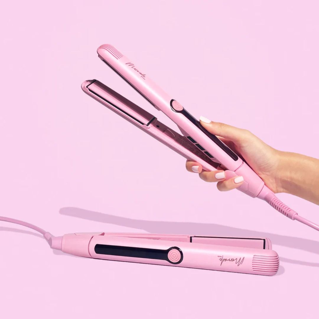 Mermade Hair Straightener 28mm Pink