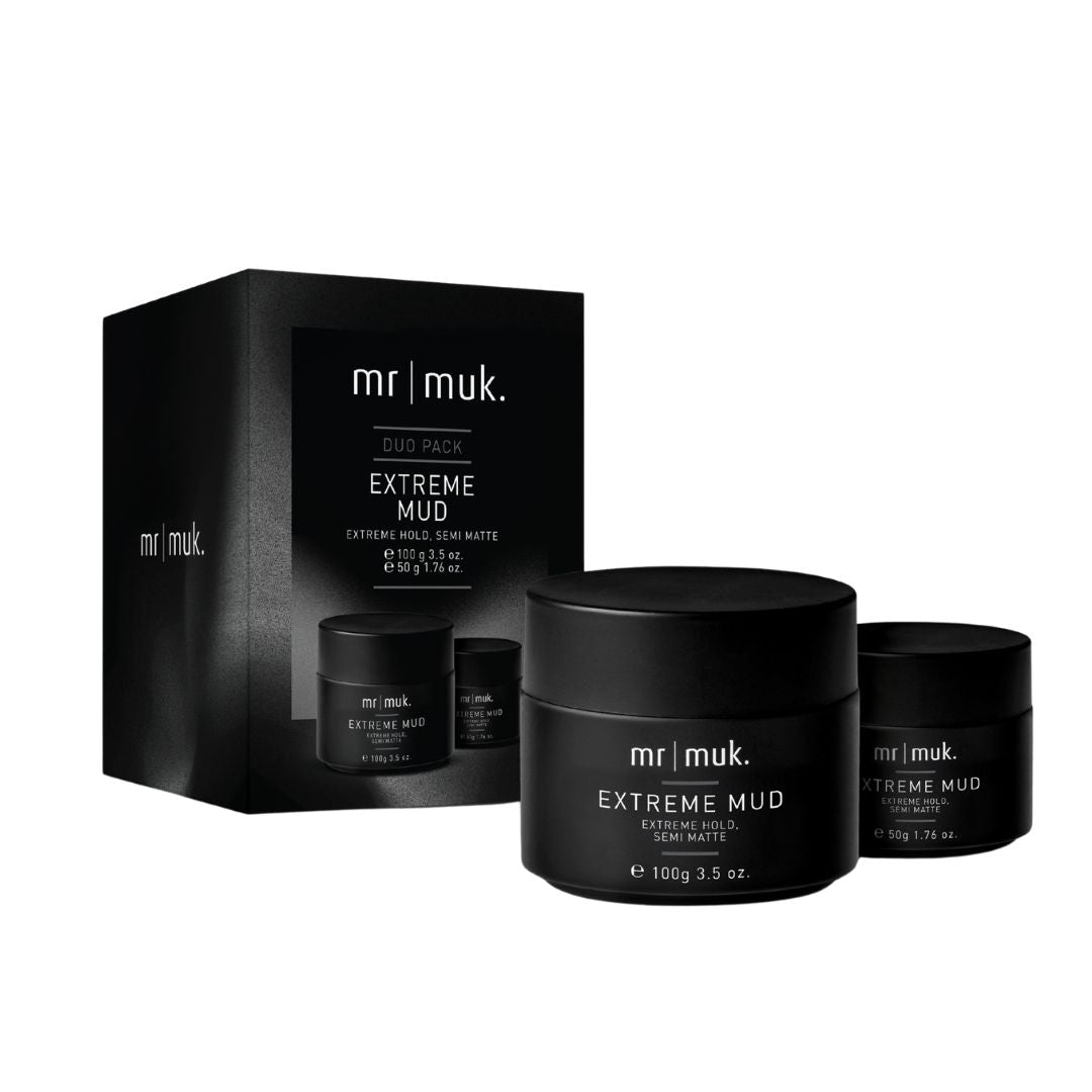 Mr Muk Extreme Hold Semi Matte Mud Duo Pack