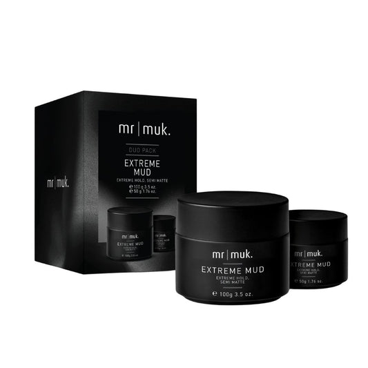 Mr Muk Extreme Hold Semi Matte Mud Duo Pack