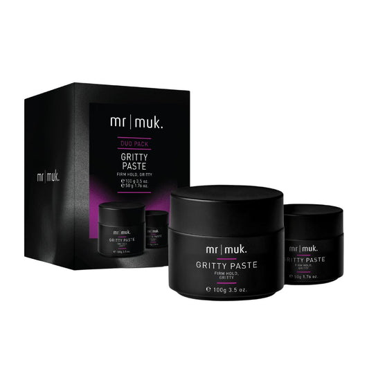 Mr Muk Firm Hold Gritty Paste Duo Pack
