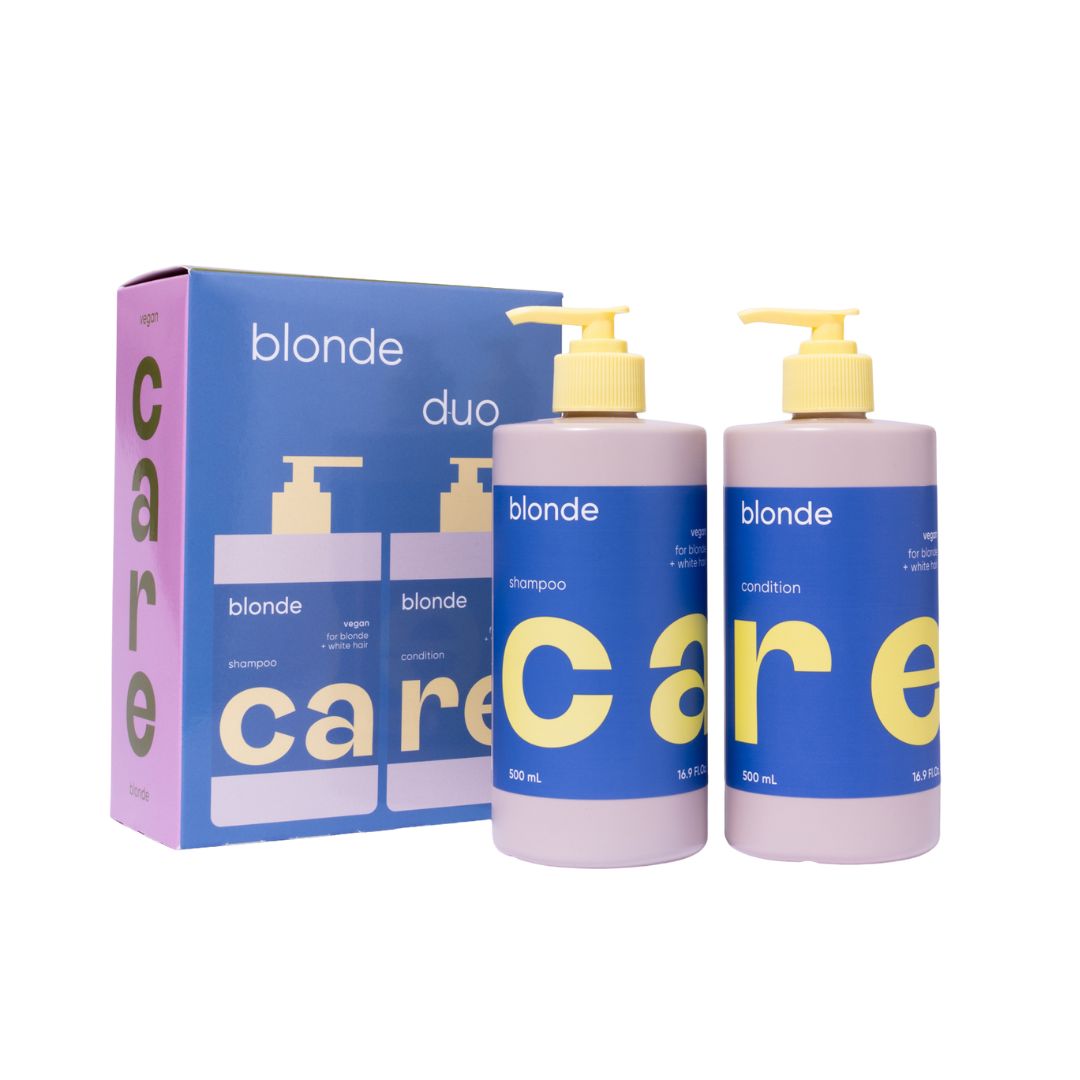 Care Blonde Shampoo & Conditioner 500ml Duo Pack