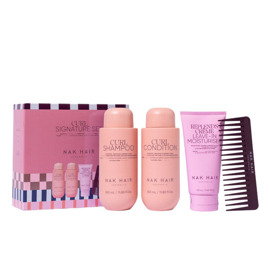 NAK Signature Curl Trio Pack + Bonus Comb