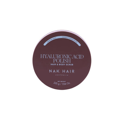 NAK Signature Senses Hyaluronic Acid Polish Hair & Body Scrub 225g