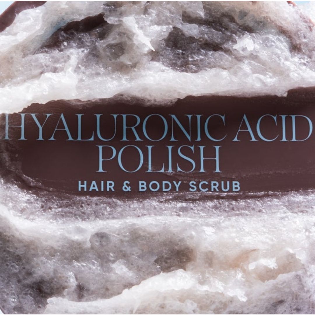 NAK Signature Senses Hyaluronic Acid Polish Hair & Body Scrub 225g