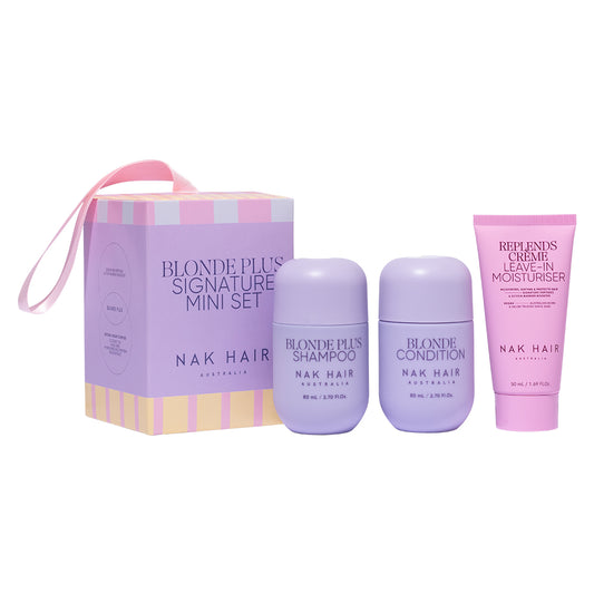 NAK Signature Blonde Plus Travel Trio Pack