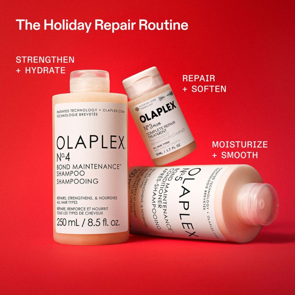 Olaplex Total Hair Repair Trio Pack